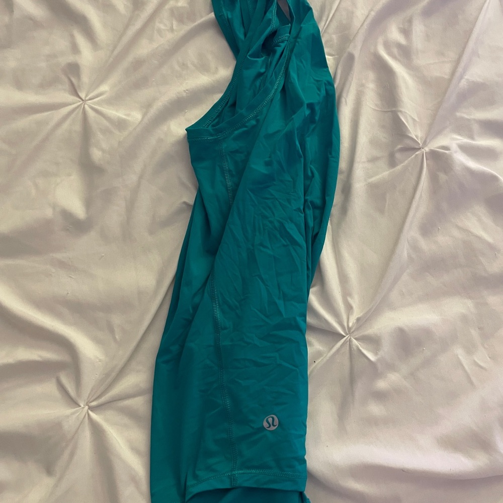 Lululemon Athletica Teal Tank Top